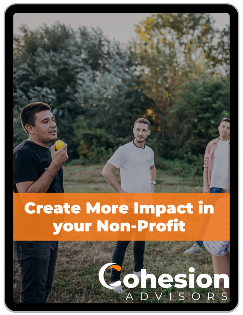 create more impact in our non-profit